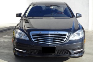 MERCEDES S-CLASS W221 2009-2013 PO FACELIFTINGU CHROMOWANA LISTWA KRATKI ZDERZAKA PRAWA A2218852823