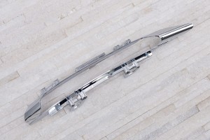 MERCEDES S-CLASS W221 2009-2013 PO FACELIFTINGU CHROMOWANA LISTWA KRATKI ZDERZAKA PRAWA A2218852823