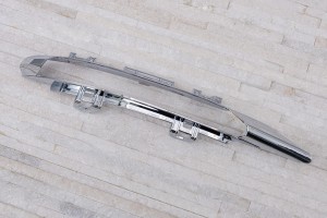 MERCEDES S-CLASS W221 2009-2013 PO FACELIFTINGU CHROMOWANA LISTWA KRATKI ZDERZAKA PRAWA A2218852823