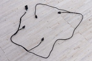 BMW SERIA 3 F30 2011-2018 WIĄZKA CZUJNIKÓW PARKOWANIA PDC 61129313607