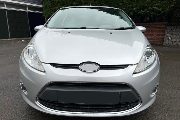 FORD FIESTA MK7 VII 2008-2012 PRZED FACELIFTINGIEM CHROMOWANA RAMKA ZDERZAKA 8A6117F816AA