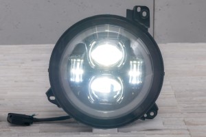 JEEP WRANGLER JL 2018+ LAMPY PRZEDNIE LED 9"