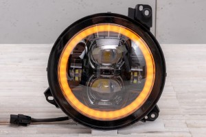 JEEP WRANGLER JL 2018+ LAMPY PRZEDNIE LED 9"
