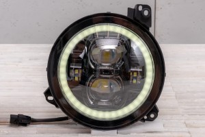JEEP WRANGLER JL 2018+ LAMPY PRZEDNIE LED 9"