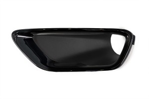 JEEP GRAND CHEROKEE IV WK2 2017-2021 PO FACELIFTINGU RAMKA HALOGENU KRATKA ZDERZAKA CZARNA LEWA 5YL31TZZAA