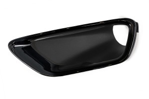 JEEP GRAND CHEROKEE IV WK2 2017-2021 PO FACELIFTINGU RAMKA HALOGENU KRATKA ZDERZAKA CZARNA LEWA 5YL31TZZAA