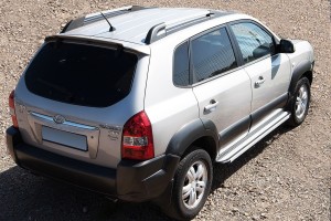 HYUNDAI TUCSON I 2004-2009 STOPNIE BOCZNE PROGI