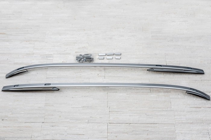 LAND ROVER DISCOVERY SPORT L550 2014-2019 PRZED FACELIFTINGIEM RELINGI DACHOWE SREBRNE ALUMINIUM VPLCR0137