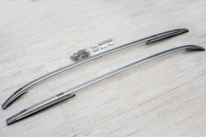 LAND ROVER DISCOVERY SPORT L550 2014-2019 PRZED FACELIFTINGIEM RELINGI DACHOWE SREBRNE ALUMINIUM VPLCR0137