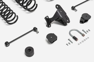 JEEP WRANGLER JK 2007-2018 4 DRZWI LIFT KIT ZESTAW PODNOSZĄCY ZAWIESZENIE O 2,5''