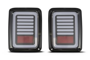 JEEP WRANGLER JK 2007-2018 LAMPY TYLNE LED MODEL KNIGHT 60W 3000 LUMENÓW