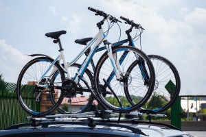 BAGAŻNIK ROWEROWY CZARNY KOMPLET NA 3 ROWERY