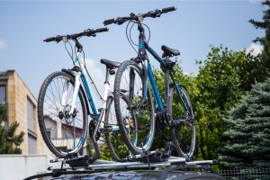 BAGAŻNIK ROWEROWY CZARNY KOMPLET NA 3 ROWERY