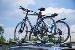 BAGAŻNIK ROWEROWY CZARNY KOMPLET NA 3 ROWERY