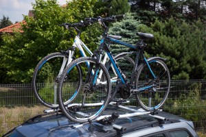 BAGAŻNIK ROWEROWY CZARNY KOMPLET NA 3 ROWERY