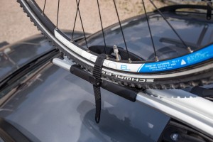 BAGAŻNIK ROWEROWY CZARNY KOMPLET NA 3 ROWERY