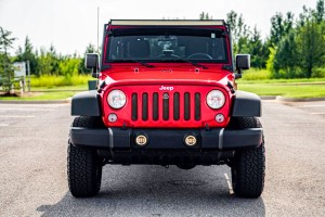 JEEP WRANGLER JK 2007-2018 LAMPY PRZEDNIE PRZECIWMGIELNE 4'' LED 30W 1500 LUMENÓW