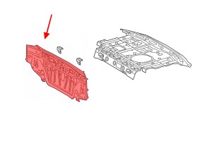 TOYOTA COROLLA XII E21 2019+ SEDAN PAS TYLNY ŚCIANA 5830702460