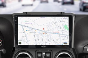 JEEP WRANGLER JK 2011-2018 NAWIGACJA 10,2" ANDROID 13 1280x720 6GB RAM / 64GB ROM