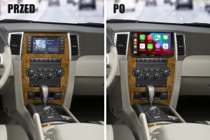 JEEP GRAND CHEROKEE III WK 2005-2010 NAWIGACJA 10,2" ANDROID 13 1280x720 6GB RAM / 64GB ROM