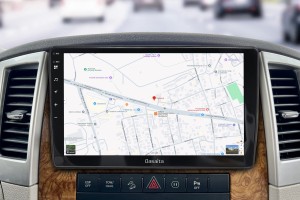 JEEP GRAND CHEROKEE III WK 2005-2010 NAWIGACJA 10,2" ANDROID 13 1280x720 6GB RAM / 64GB ROM