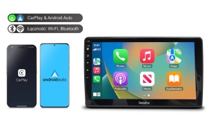 JEEP COMPASS I MK49 2007-2010 PRZED FACELIFTINGIEM NAWIGACJA 10,2" ANDROID 13 1280x720 6GB RAM / 64GB ROM