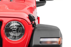 JEEP WRANGLER JL ALUMINIOWE BOCZNE ZAMKNIĘCIE MASKI