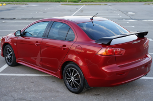 MITSUBISHI LANCER VIII EX 2007-2016 SPOILER TYLNY CZARNY LAKIEROWANY PIANO BLACK