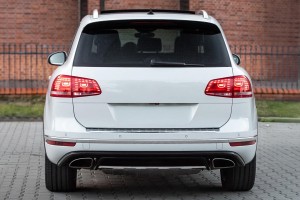 VOLKSWAGEN TOUAREG II 7P 2014-2018 PO FACELIFTINGU LEDOWA LAMPA PRZECIWMGIELNA ODBLASK TYLNY LEWY 7P6945701K