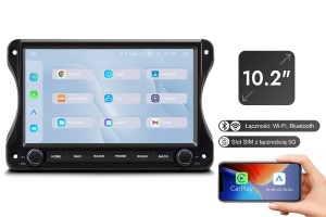 JEEP GLADIATOR JT 2018-2023 PRZED FACELIFTINGIEM NAWIGACJA 10,2" ANDROID 13 1280x720 6GB RAM / 64GB ROM