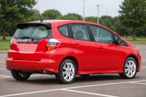 HONDA JAZZ III 2008-2014 SPOILER TYLNY CZARNY LAKIEROWANY PIANO BLACK
