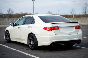 HONDA ACCORD VIII 2007-2012 SEDAN SPOILER TYLNY CZARNY LAKIEROWANY PIANO BLACK