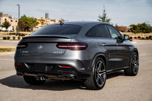 MERCEDES GLE COUPE C292 2015-2019 SPOILER TYLNY CZARNY LAKIEROWANY PIANO BLACK