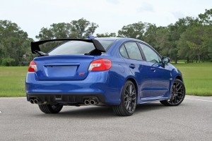 SUBARU IMPREZA WRX 2012-2018 SPOILER TYLNY WZÓR STI CZARNY LAKIEROWANY PIANO BLACK