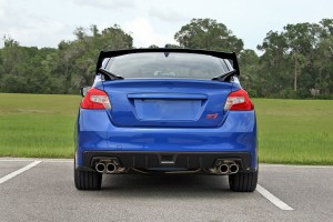 SUBARU IMPREZA WRX 2012-2018 SPOILER TYLNY WZÓR STI CZARNY LAKIEROWANY PIANO BLACK