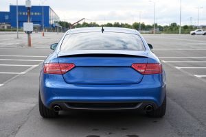 AUDI A5 8T 2007-2016 SPOILER TYLNY CZARNY LAKIEROWANY PIANO BLACK