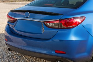 MAZDA 6 III GJ 2012-2018 SEDAN SPOILER TYLNY CZARNY LAKIEROWANY PIANO BLACK