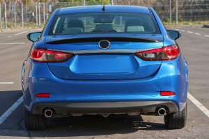 MAZDA 6 III GJ 2012-2018 SEDAN SPOILER TYLNY CZARNY LAKIEROWANY PIANO BLACK