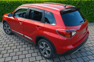 SUZUKI VITARA II LY 2015+ SPOILER TYLNY CZARNY LAKIEROWANY PIANO BLACK