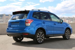 SUBARU FORESTER IV SJ 2012-2018 SPOILER TYLNY CZARNY LAKIEROWANY PIANO BLACK