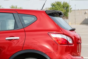 NISSAN QASHQAI I J10 2007-2014 SPOILER TYLNY CZARNY LAKIEROWANY PIANO BLACK