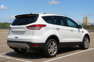 FORD ESCAPE MK3 III 2012-2019 SPOILER TYLNY CZARNY LAKIEROWANY PIANO BLACK