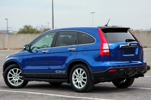 HONDA CR-V III 2006-2011 SPOILER TYLNY CZARNY LAKIEROWANY PIANO BLACK ZE ŚWIATŁEM LED