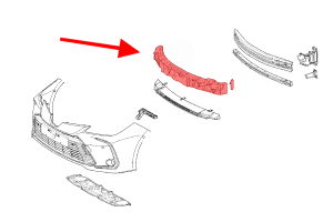 TOYOTA COROLLA XII E21 2019 + ABSORBER PRZEDNIEGO ZDERZAKA 5261102530