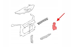 TOYOTA COROLLA XII E21 2019+ KOMBI KIEROWNICA POWIETRZA LEWA 165930T160