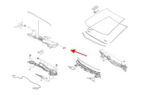 TOYOTA COROLLA XII E21 2019+ KOMBI ZAKOŃCZENIE PODSZYBIA LEWE 5575312150