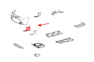 TOYOTA COROLLA XII E21 2019+ KOMBI OSŁONA BOCZNA SILNIKA PRAWA 5144302150