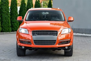 AUDI Q7 I 4L 2005-2009 PRZED LIFTINGIEM ŚWIATŁA DO JAZDY DZIENNEJ LED DRL Z KIERUNKOWSKAZEM