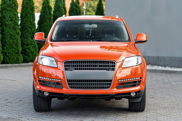 AUDI Q7 I 4L 2005-2009 PRZED LIFTINGIEM ŚWIATŁA DO JAZDY DZIENNEJ LED DRL Z KIERUNKOWSKAZEM