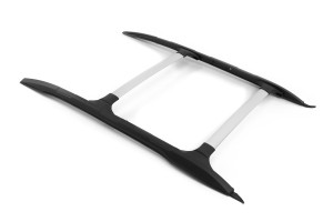 FORD ECOSPORT MK2 II 2012-2022 RELINGI DACHOWE OEM CZARNE + BELKI DACHOWE POPRZECZNE SREBRNE OEM